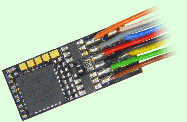 ZIMO mx600 petit Digital Décodeur décodeur DCC câble version Nouveau dans neuf dans sa boîte MX 600 