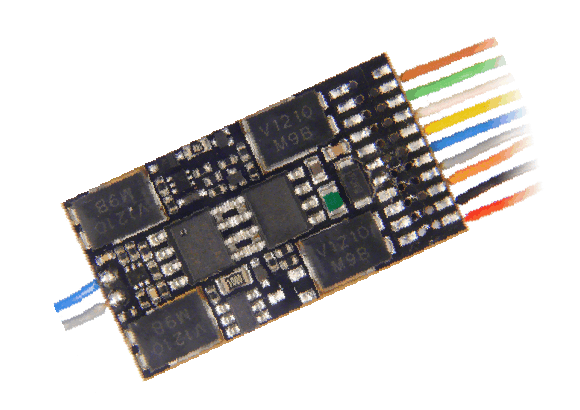 Zimo electrónica mx600 plana descodificador DCC cable-nuevo 