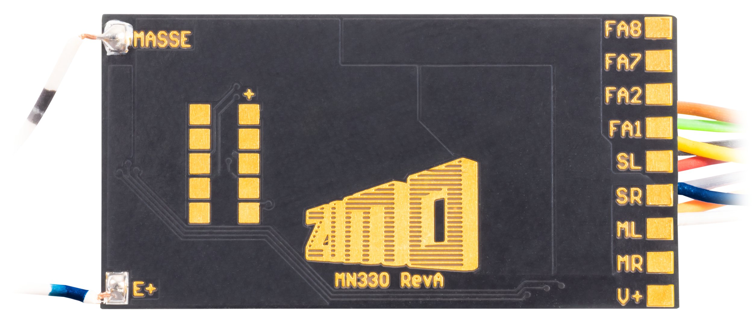 Décodeur son draisine DU65 ZIMO 16 broches + HP (son REE) – REE XB410