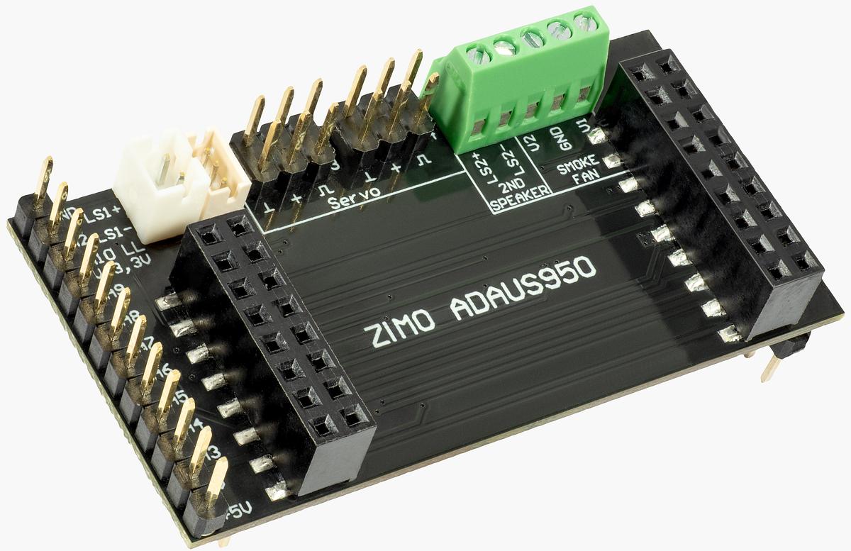 Loco and adapter boards suitable for large scale decoders